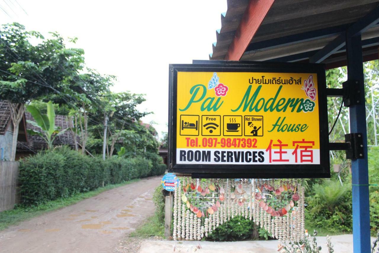 Pai Modern House Hotel Kültér fotó